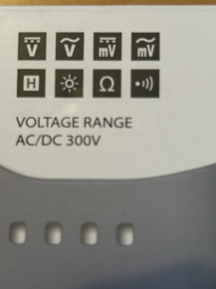 Multimeter Smart Digital Wrist-worn Auto-range Voltage Range AC/DC 300V