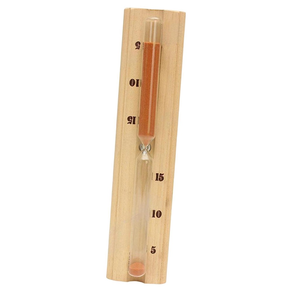 Sauna Sand Timer Durability Essential Practical Multpurpose Wooden Hourglass