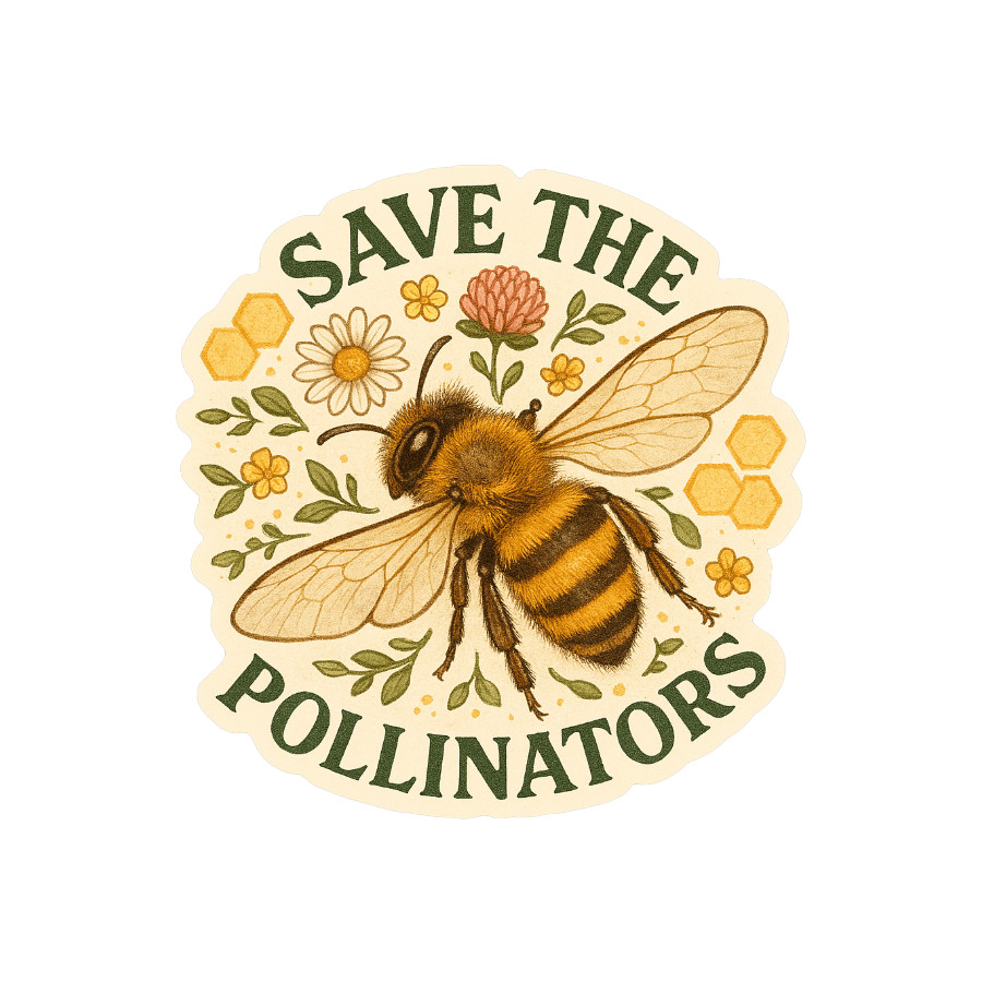 Save the Pollinators Sticker