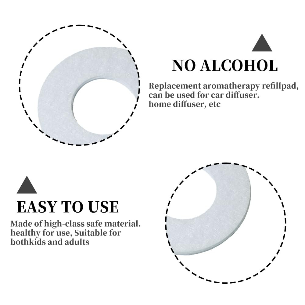 Mini Diffuser Refill Pads, 30 PCS Essential Oil Refill Pad Replacement Refill...