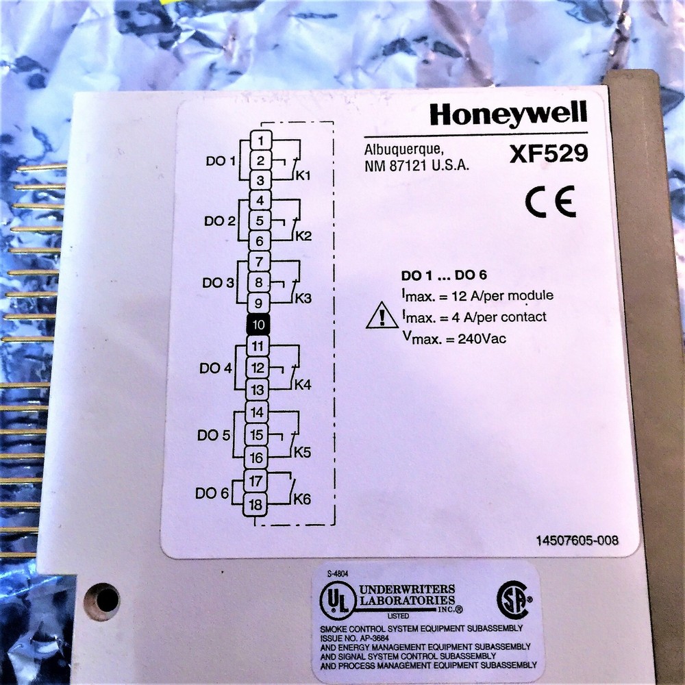 HONEYWELL XF529 DIGITAL OUTPUT MODULE (NEW)