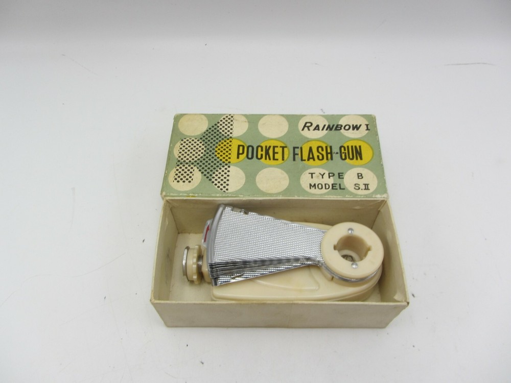Rainbow I Pocket Flash-Gun Type B Model S.II Flash Unit Bulb Flash Gun