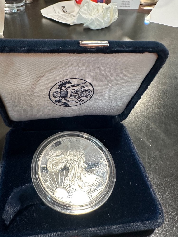 Gorgeous Silver 1997 American Eagle Liberty, Proof Coin