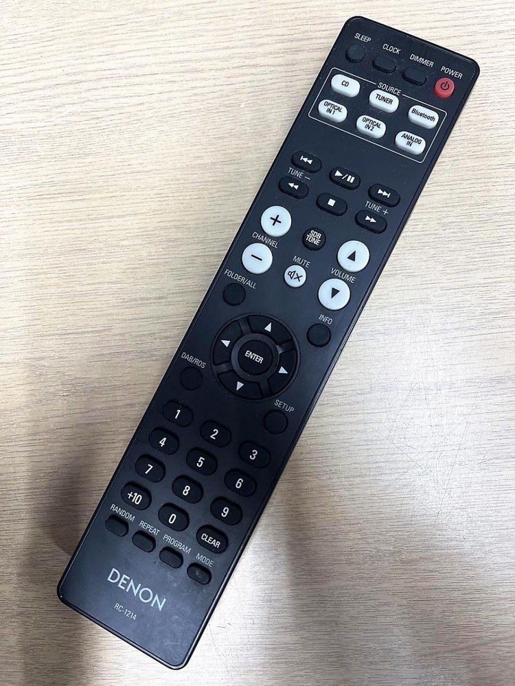 DENON Audio Remote Control RC-1214