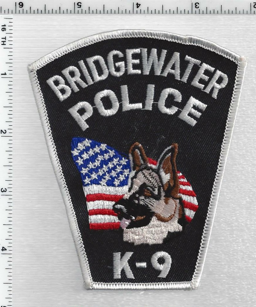 Bridgewater Police K-9 (Massachusetts) 1st Issue Shoulder Patch