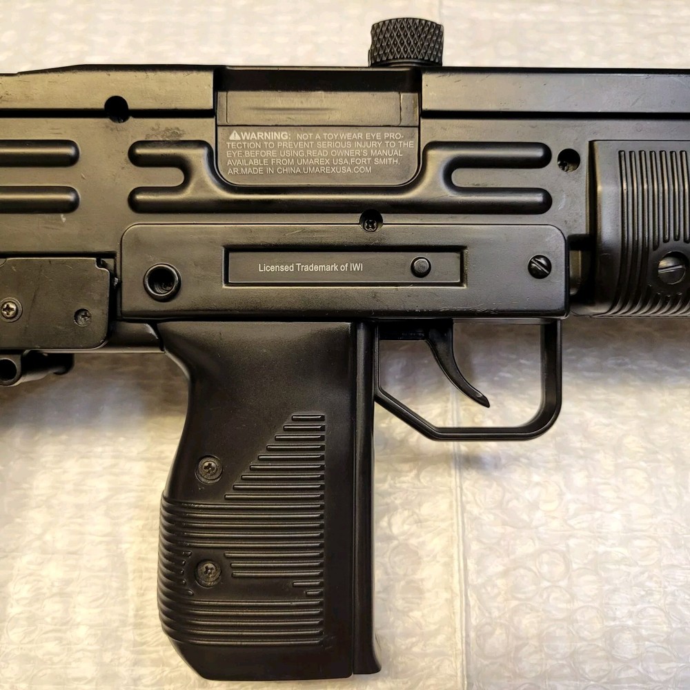 Untested IWI SMG UZI BB GUN 6mm Battery Missing