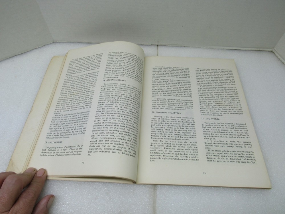 Defense Intelligence Report Of Soviet Ground Forces Night Operations 1976