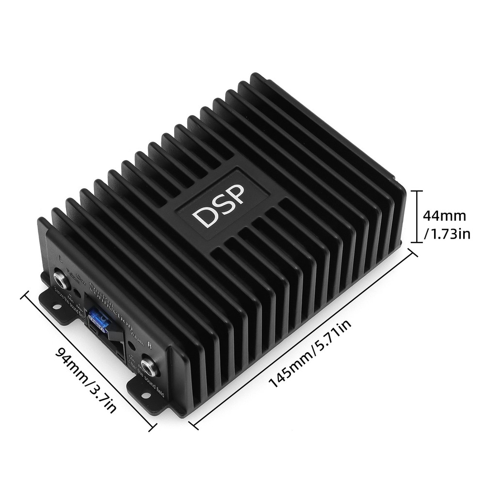 Car Radio Amplifier for Android Radio DSP Non destructive Modification Speaker