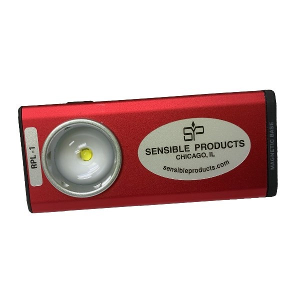 RED Rechargeable Pocket Light / Flashlight RPL1 RPL-1 Sensible Products