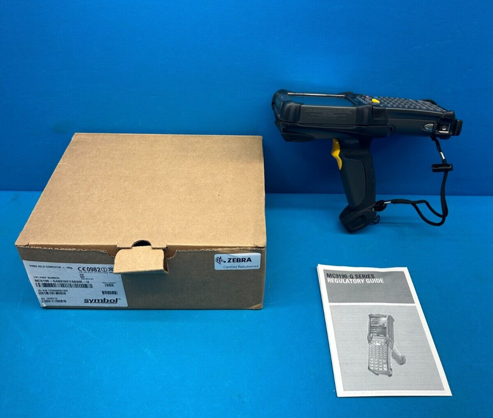 Symbol MC9190 Mobile Computer Laser Barcode Scanner MC9190-GA0SWEYA6WR