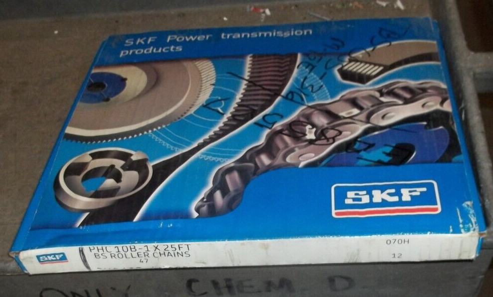 SKF PHC10B-1 X 25FT 25' BS ROLLER CHAIN (C4)