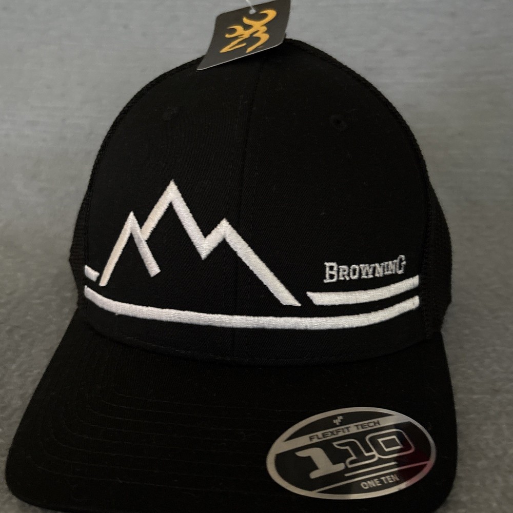 NEW BROWNING MOUNTAIN PEAK MESH BACK CAP BUCKMARK LOGO HAT