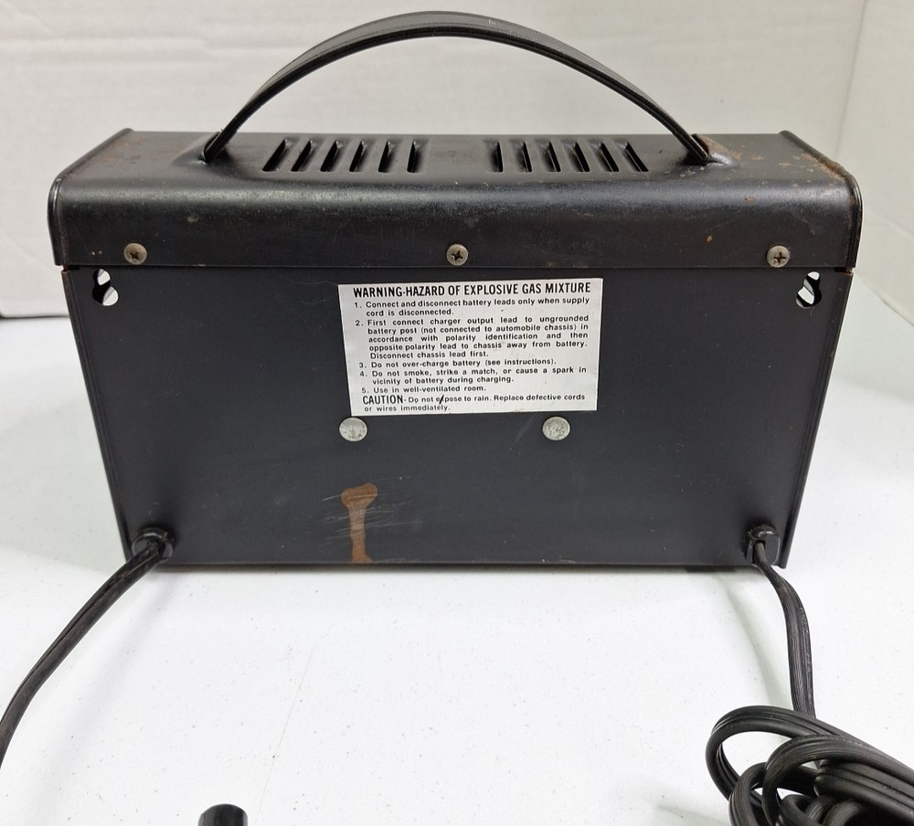 Allison 9889 Solid State Automatic Battery Charger 6 / 12V Tested