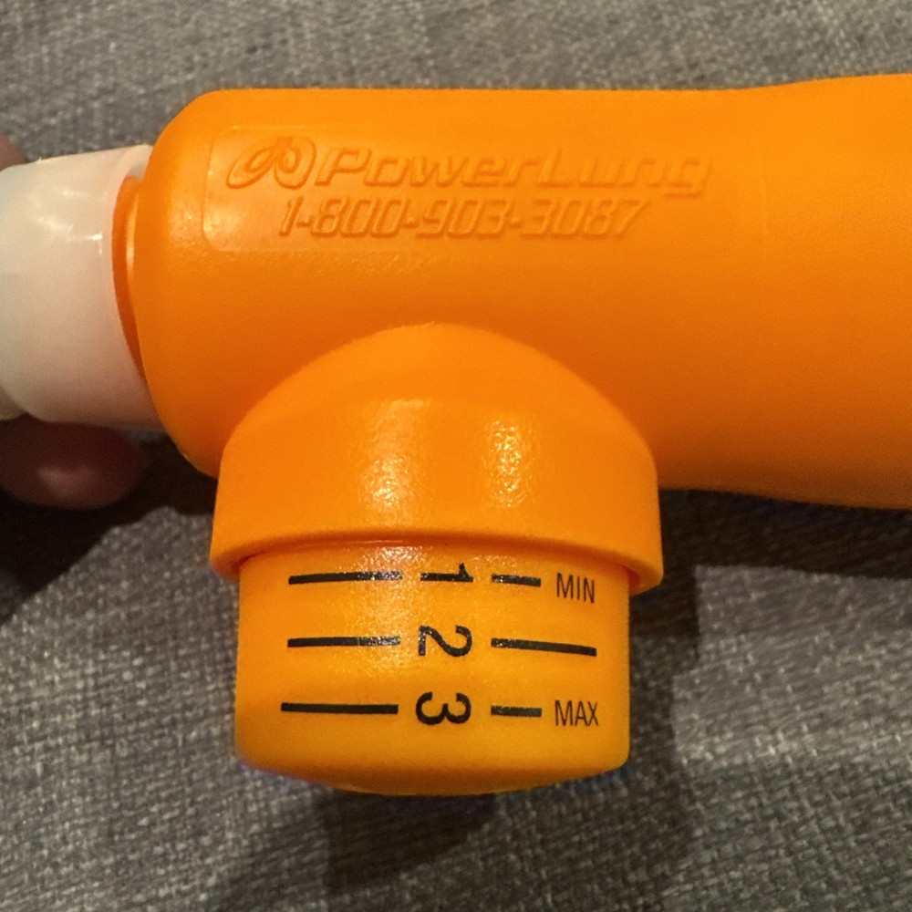 PowerLung M422T Performer Series Training Device - Unused