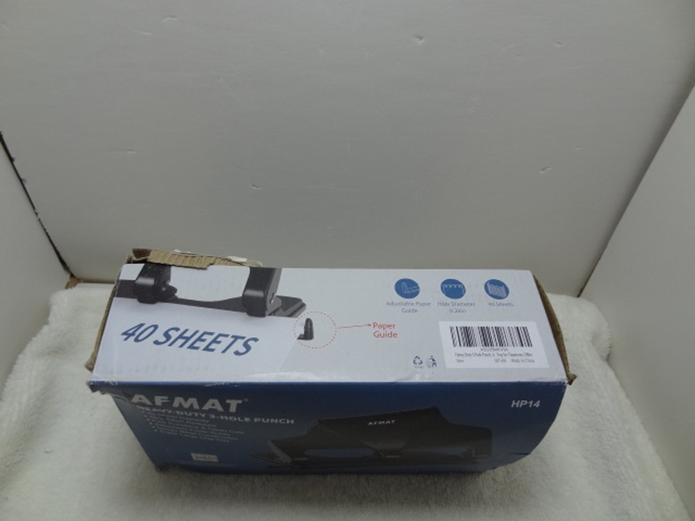 Afmat Heavy Duty 3 Hole Punch