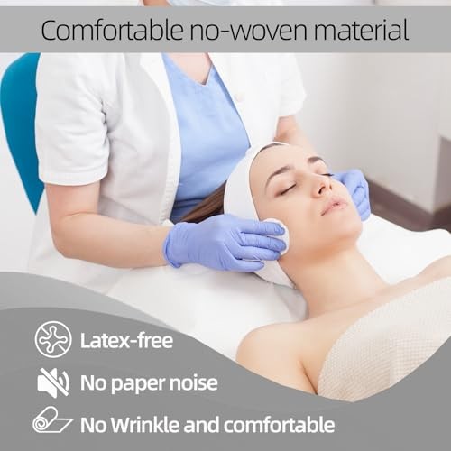Disposable Massage Table Sheets -71" x 31.5" x 50 Sheets/Roll, 30 g/㎡-2 Roll Non