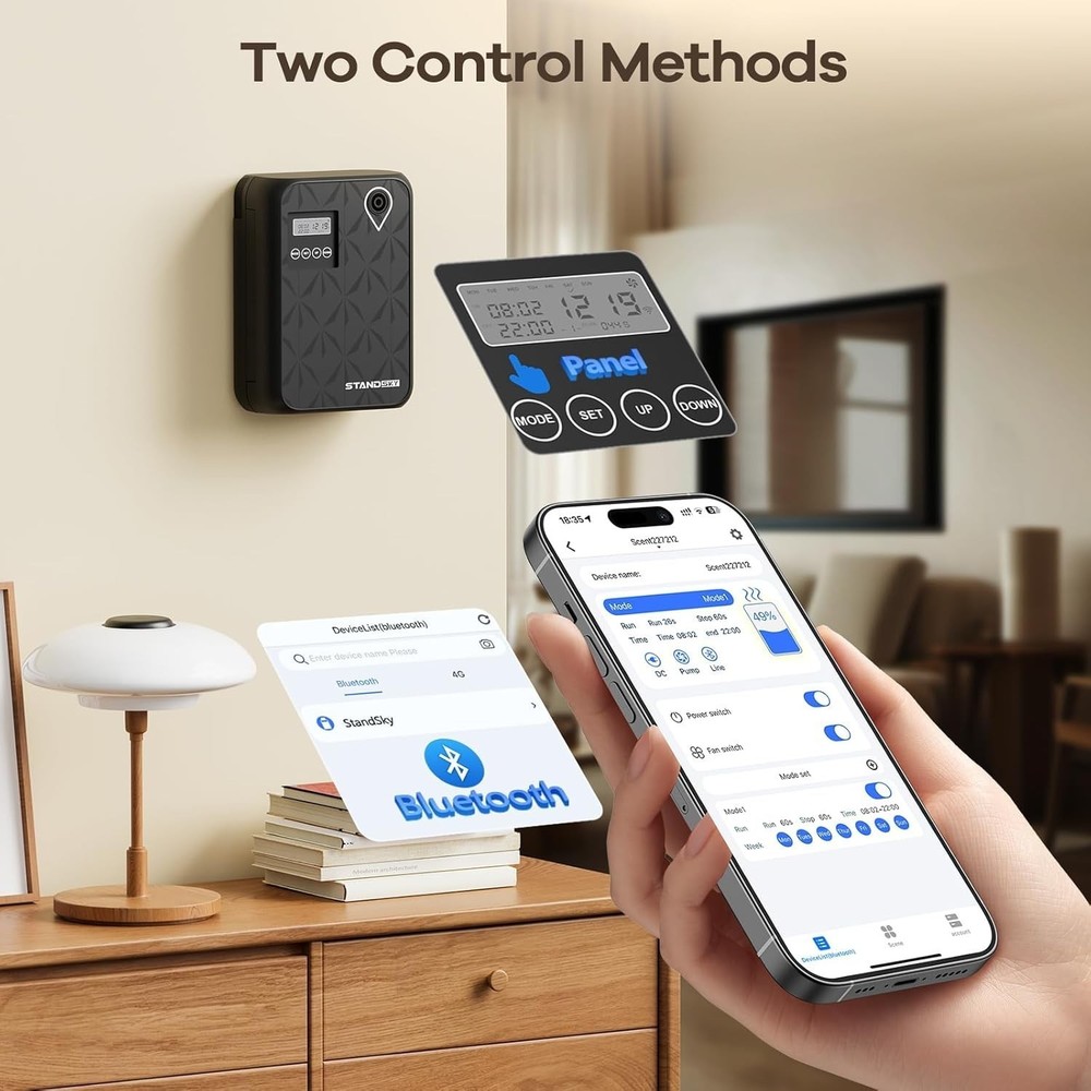 Waterless Essential Oil Diffuser Hotel Scent Diffuser Essential Oil Diffuser