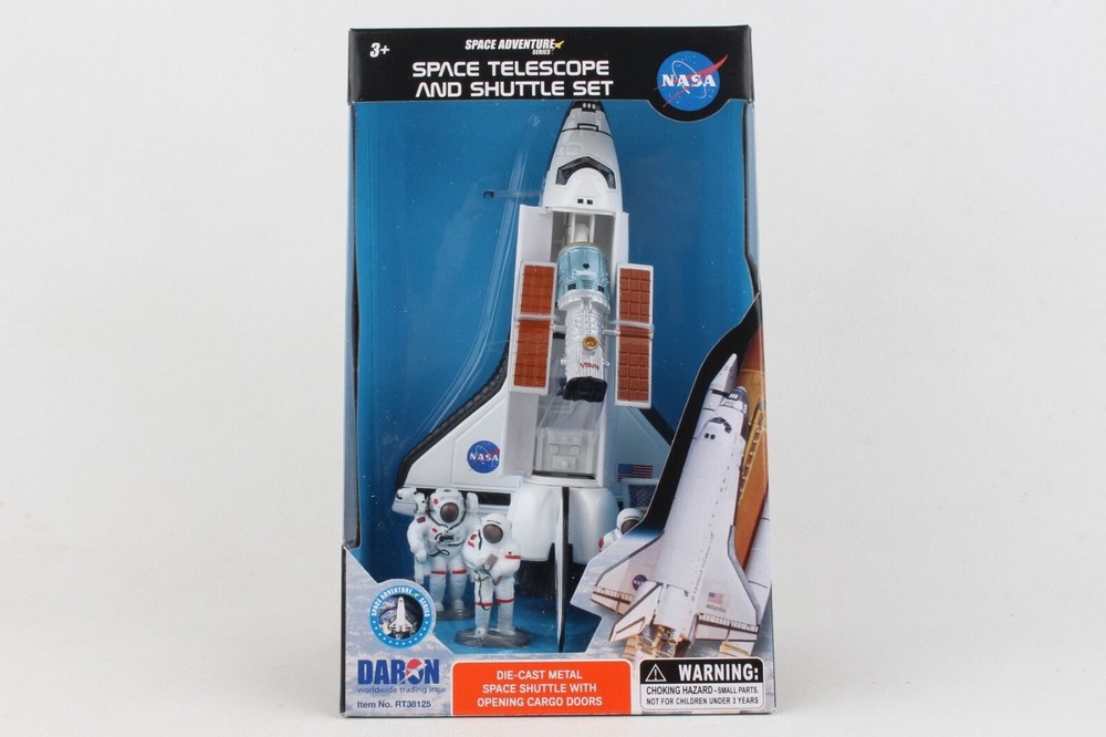 Space Shuttle - Astronauts and Telescope 1/200 Scale Diecast - Plastic Model
