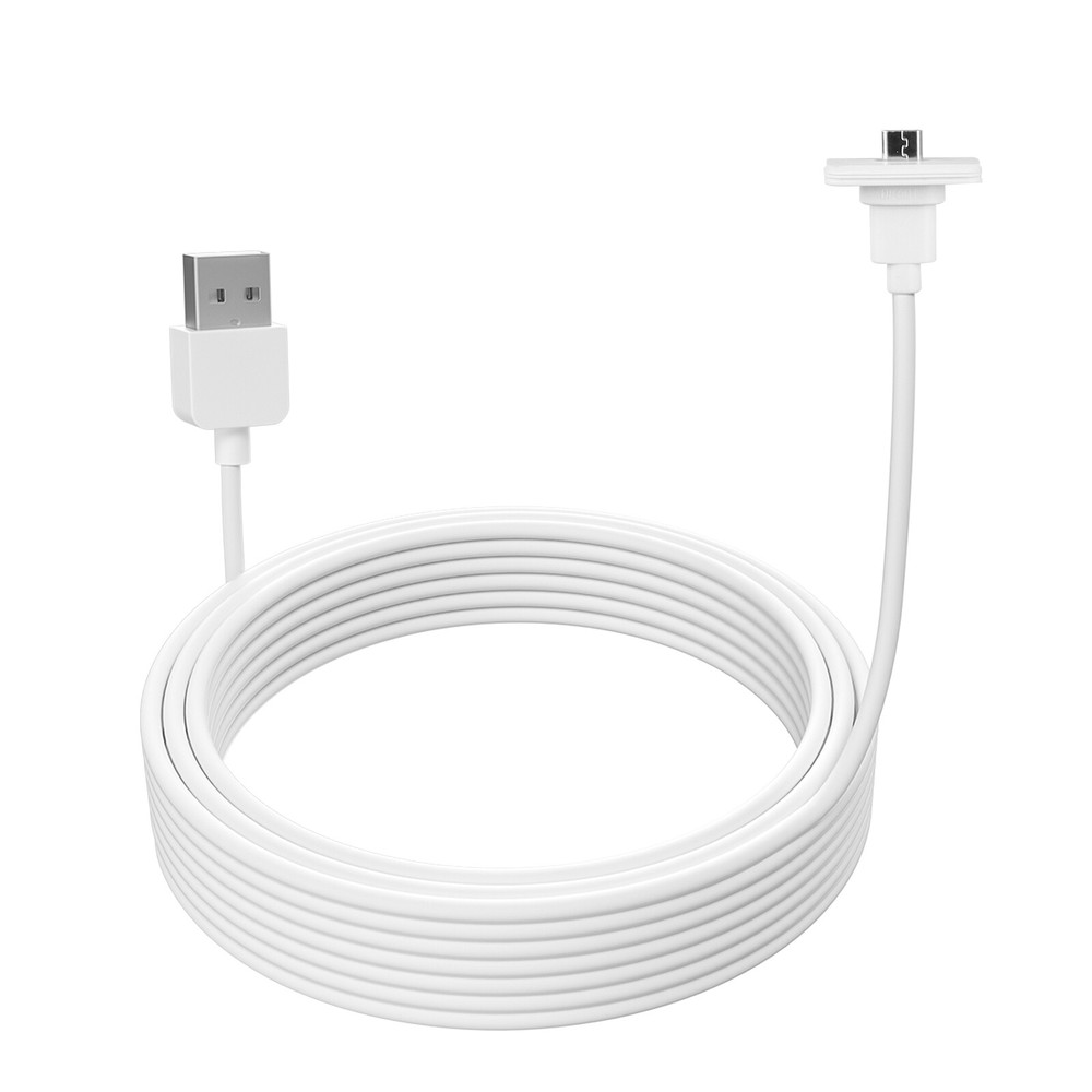 30ft/9m Weatherproof Charging Cable for Eufy SoloCam E20/E40