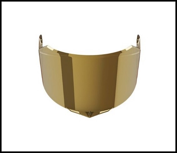 Smk Stellar Helmet Shield gold metallic