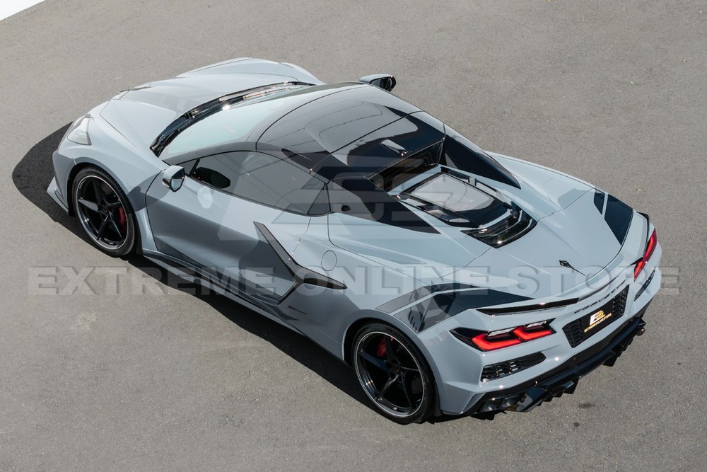 For 20-Up Corvette C8 Convertible Rear Hatch Upper HTC Tonneau Window Inserts