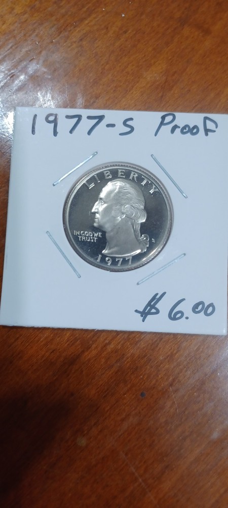 1977-S Washington Proof US Quarter