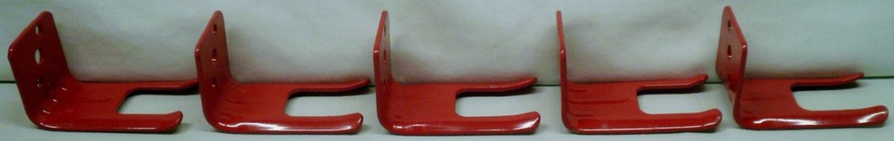 5 Fire Extinguisher Fork Style Wall Mount Brackets ONLY