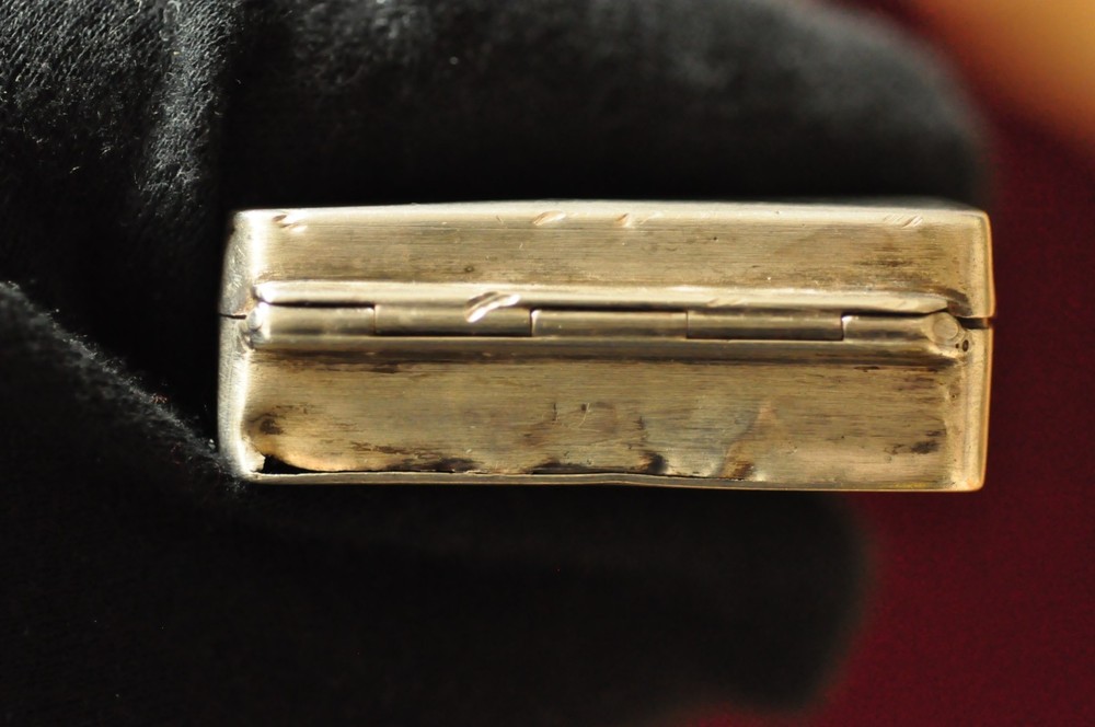 Vintage Webster Sterling Silver Pill Box – Rectangular 2" × 1.25" 30g No Monog.