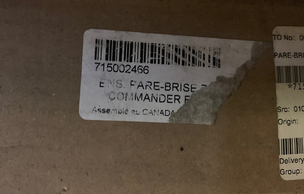 NEW Can-Am Commander Flip Windshield OEM 715002466