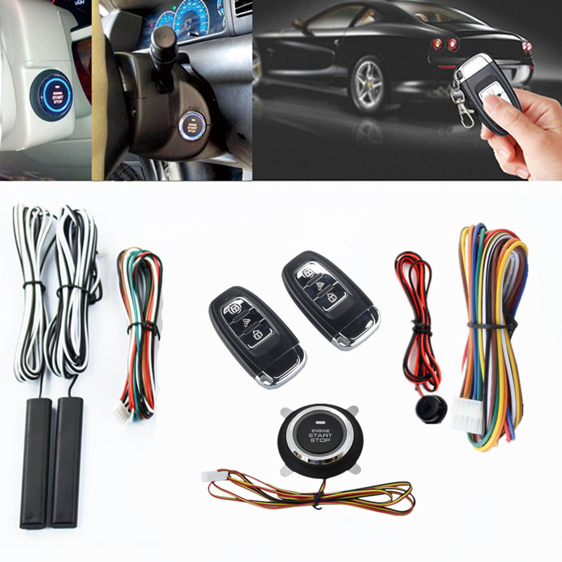 Universal Car Remote Control Ignition Engine Push Passive Keyless Entry Button