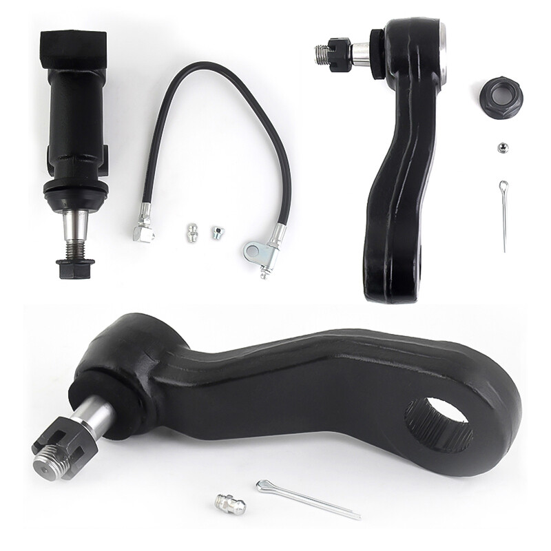 MOOG 3pc Front Steering Pitman & Idler Arm Bracket for 01-10 Silverado 2500 HD