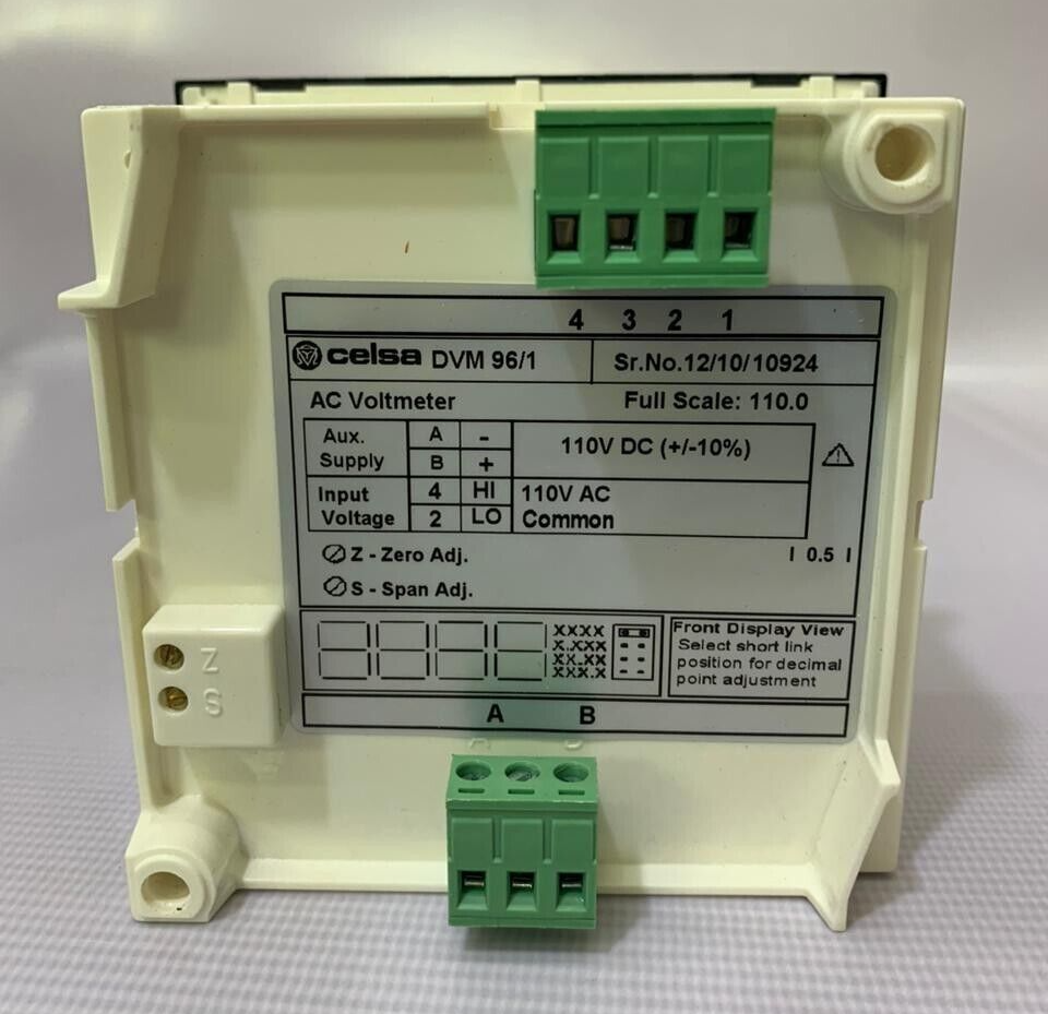 CELSA / AC Voltmeter / DVM 96/1 / 110V DC - 110V AC