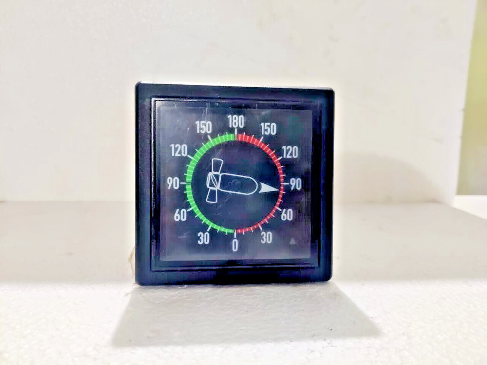 DEIF XL96 0-180 RUDDER INDICATOR