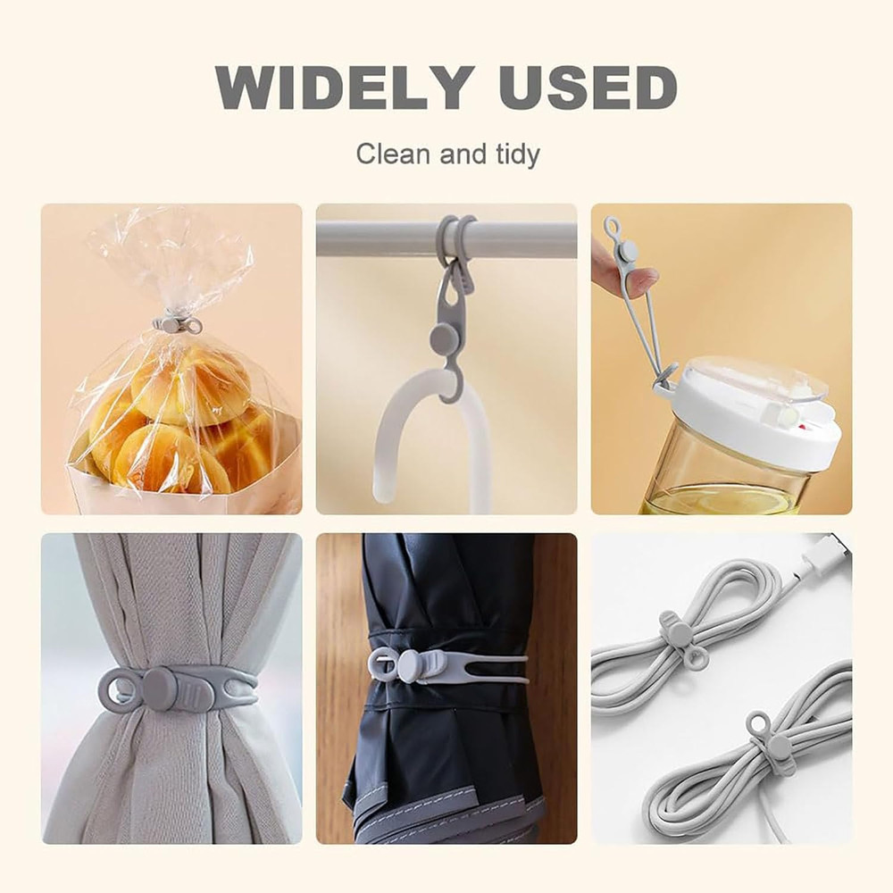 Data Cable Organizer, 2026 Upgrade Silicone Headphone Organizer, Silicone Cable