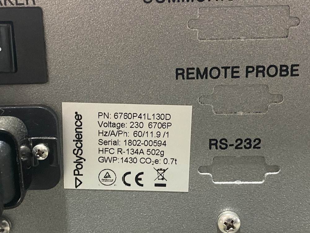 PolyScience Patented Environmental Control System 6760P41L130D