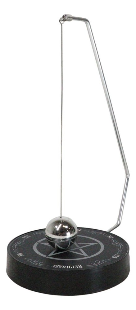 Gothic Pentagram Pendulum Board For Decision Making Divination Dowsing Wicca