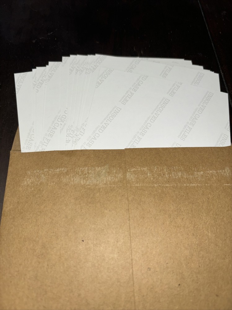 UNSOLVED CASE FILES: Cold Case Murder Mystery Game: Harmony Ashcroft Complete