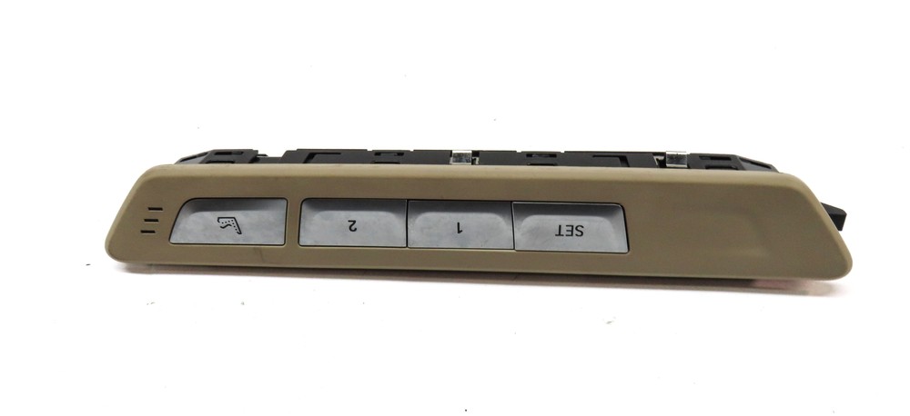 2016 BMW 750i G11 REAR LEFT DRIVER SIDE SEAT MEMORY SWITCH BUTTON PANEL (BEIGE)
