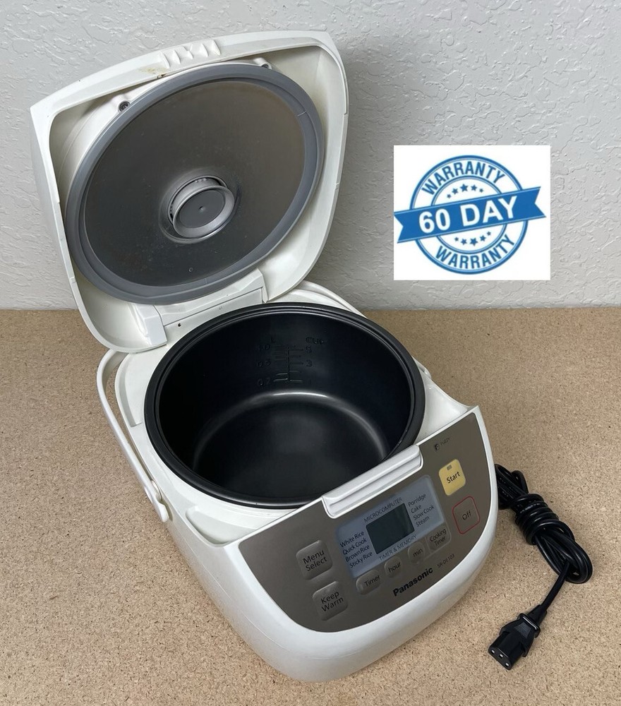 Panasonic SR-DE103 Electric Rice Cooker Steamer ** Works Great!