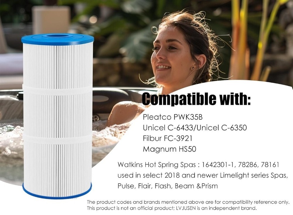 PWK35B Hot Spring Spa Filter Replacement