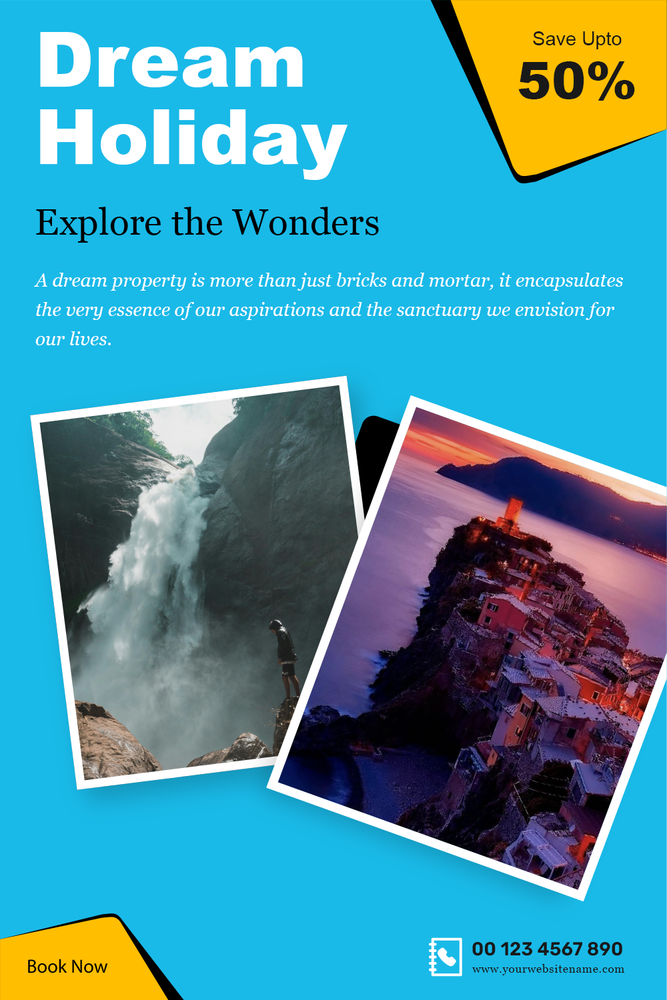Dream Holidays Social Media Templates