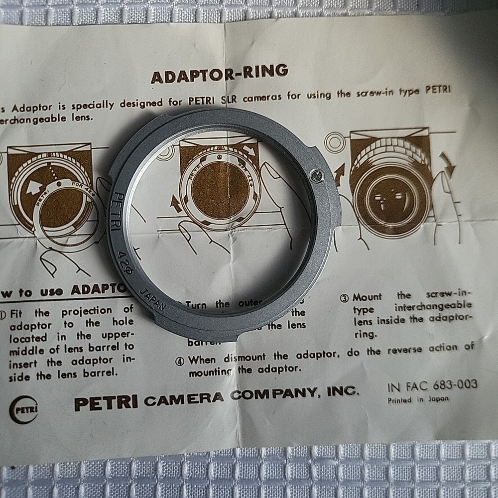 Petrie FT 35mm Camera Bundle With Original Accessories