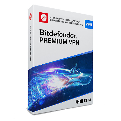 Bitdefender Premium VPN - 1 Year 10 Devices