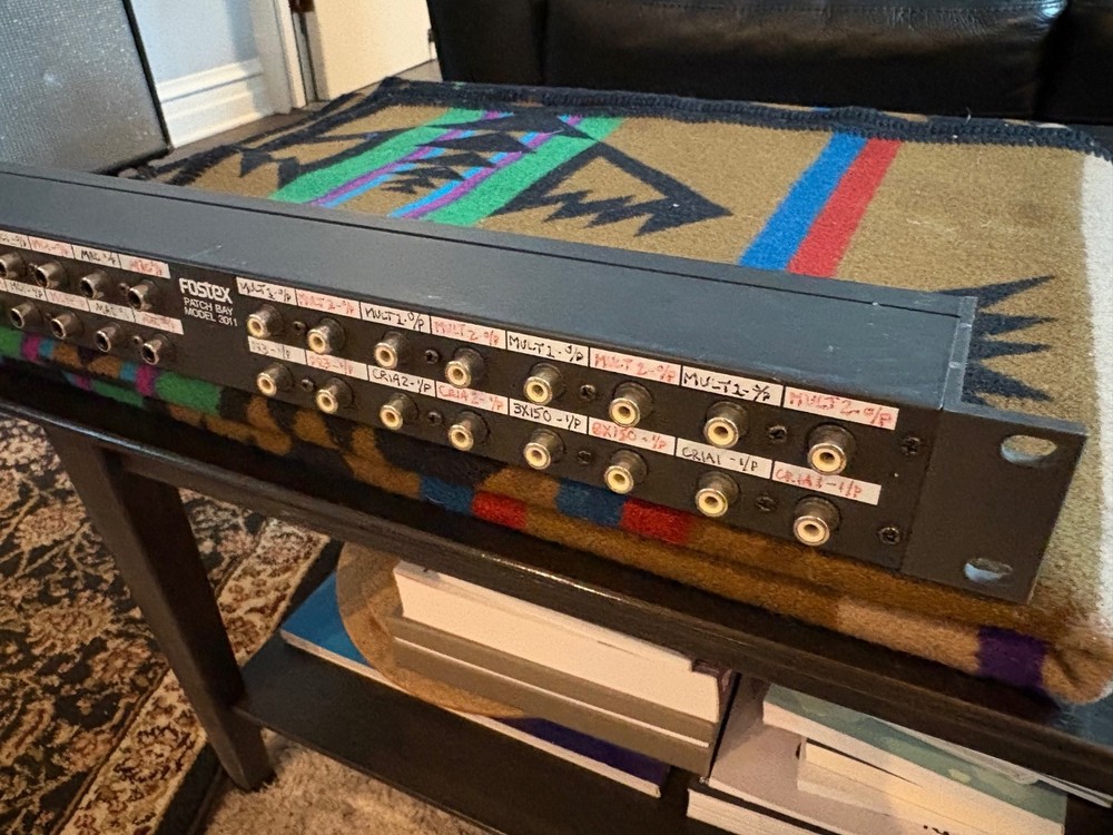 Fostex MODEL 3011 PATCH BAY - 2 Patch Bays