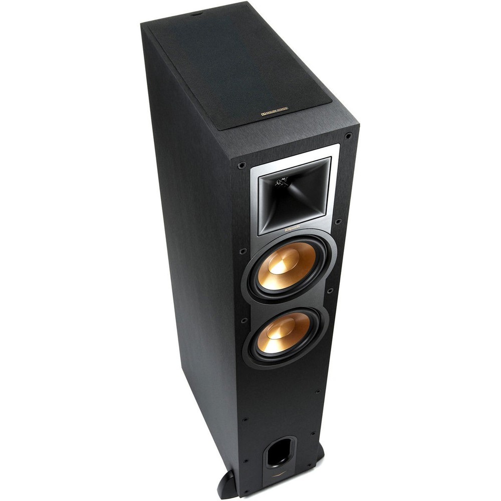 Klipsch Reference R-26FA Floorstanding Speaker, Black, Pair