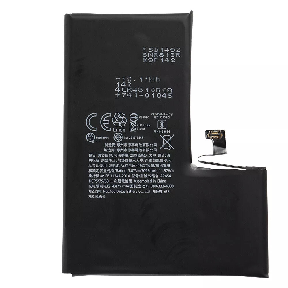 For Apple iPhone 13 Pro Battery Internal Replacement 3095 mAh + Tool Adhesive