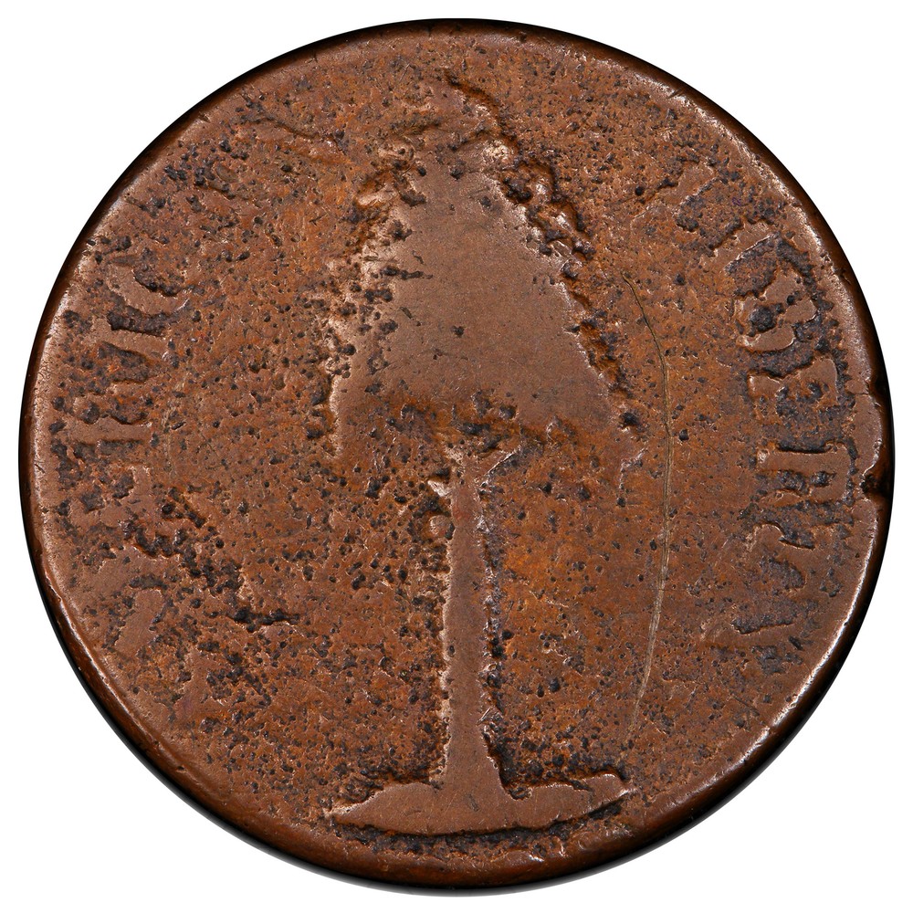 1776 COPPER NEW HAMPSHIRE PCGS MS 10