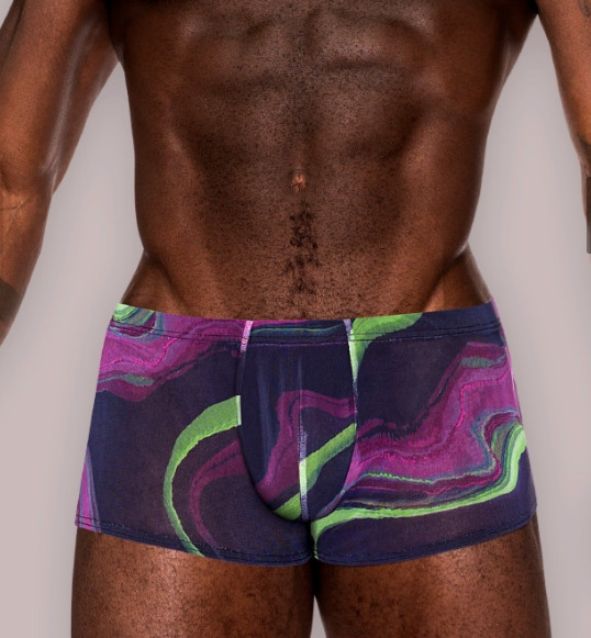 MALE POWER SEAMLESS MINI SHORT GALACTIC