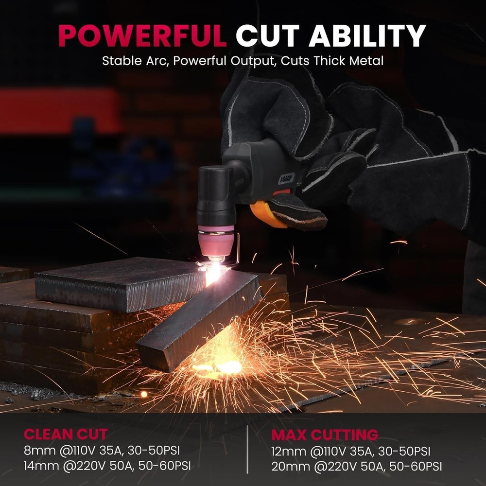 Efficient Plasma Cutter for Home and Workshop Use with Powerful Performance