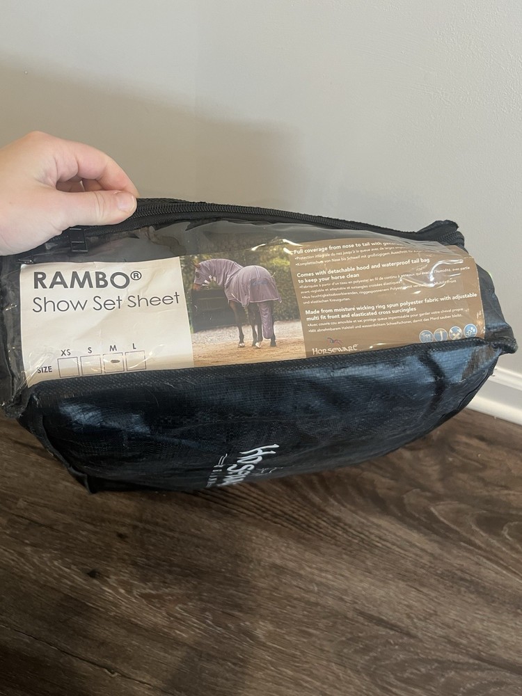 Rambo Show Set Sheet Size M